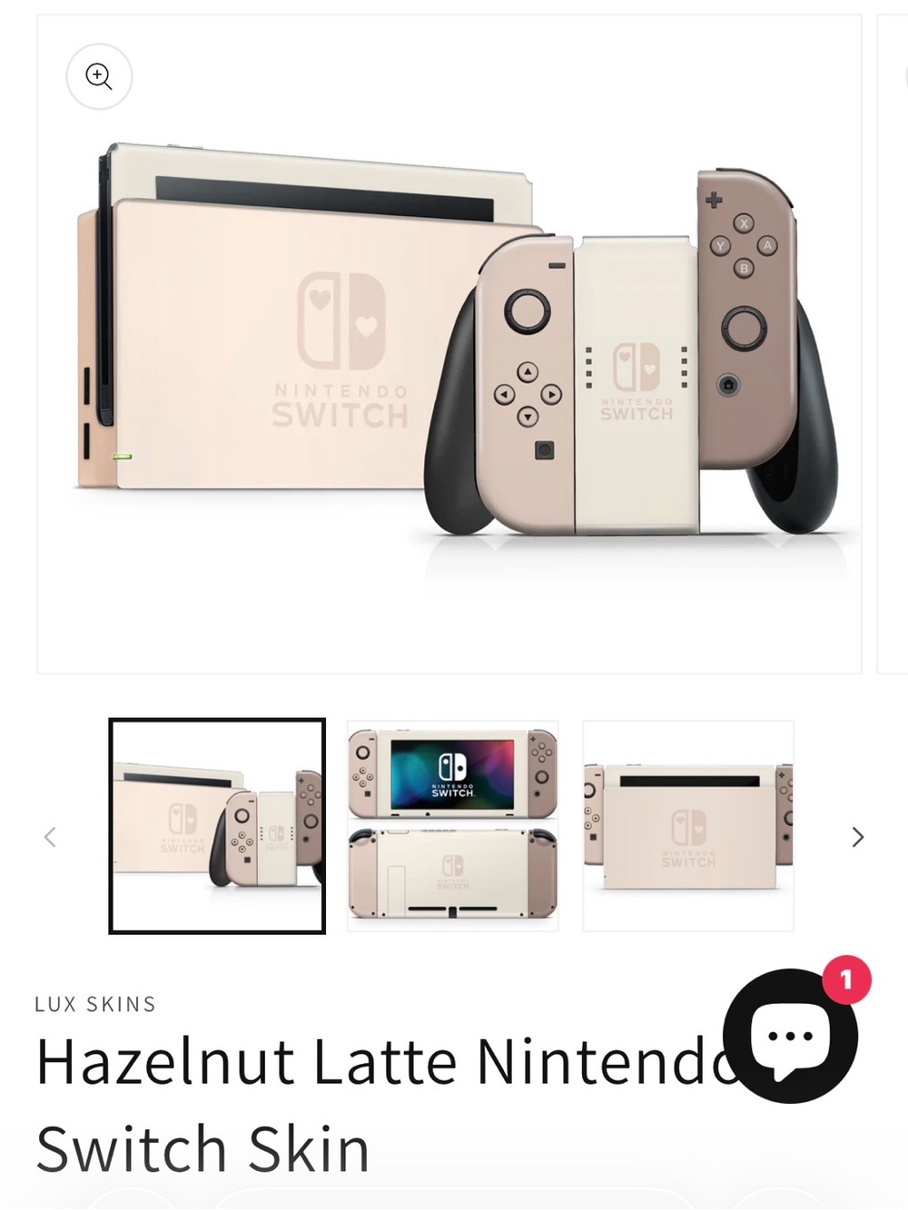 LUX skins Nintendo Switch OLED